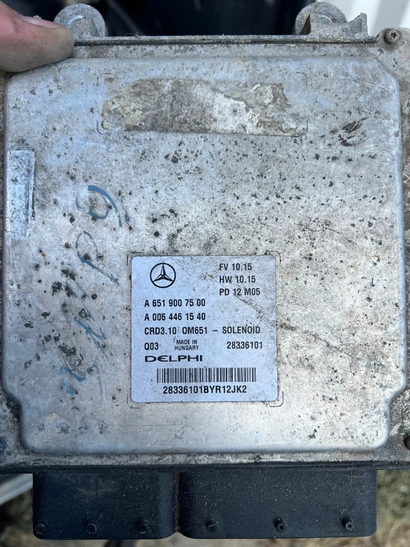 ЭБУ двигателя Delphi CRD3.10 om651 Mercedes Sprinter w906 - миниатюра 3