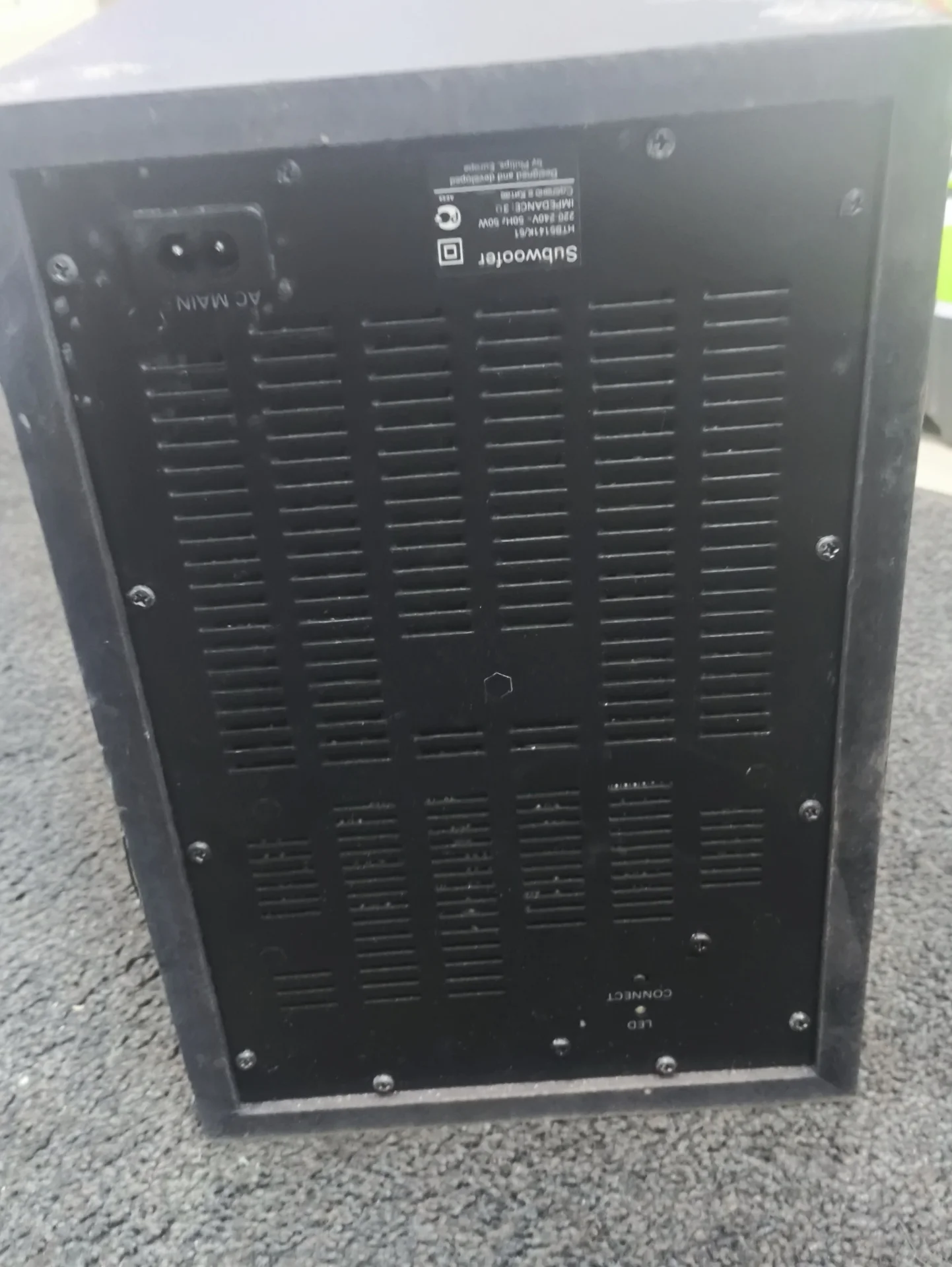 Саундбар и сабвуфер Philips HTB5141K/51 на запчаст - миниатюра 3