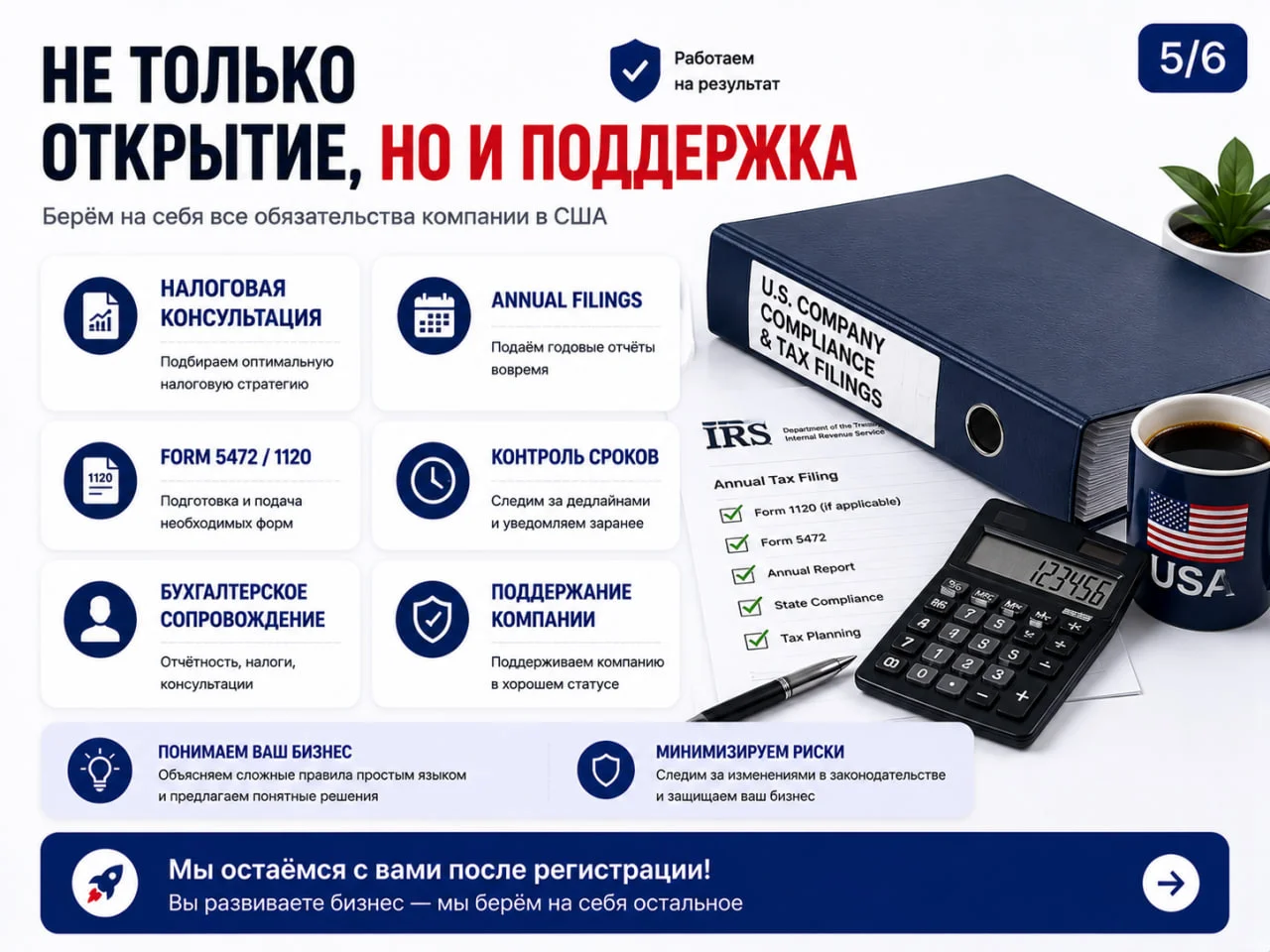 Регистрация компании LLC в США под ключ - миниатюра 5