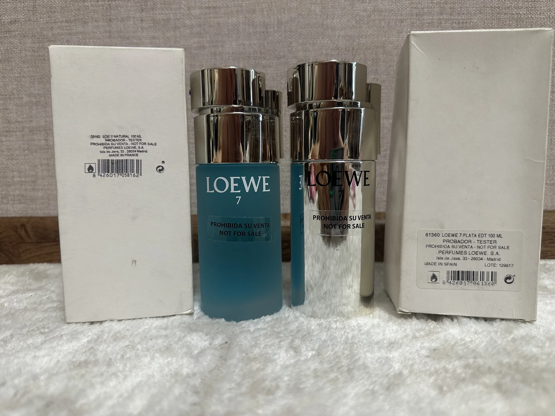 Loewe 7 natural / Loewe 7 Plata(silver) - изображение 1