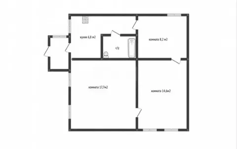 продажа 3-к квартира