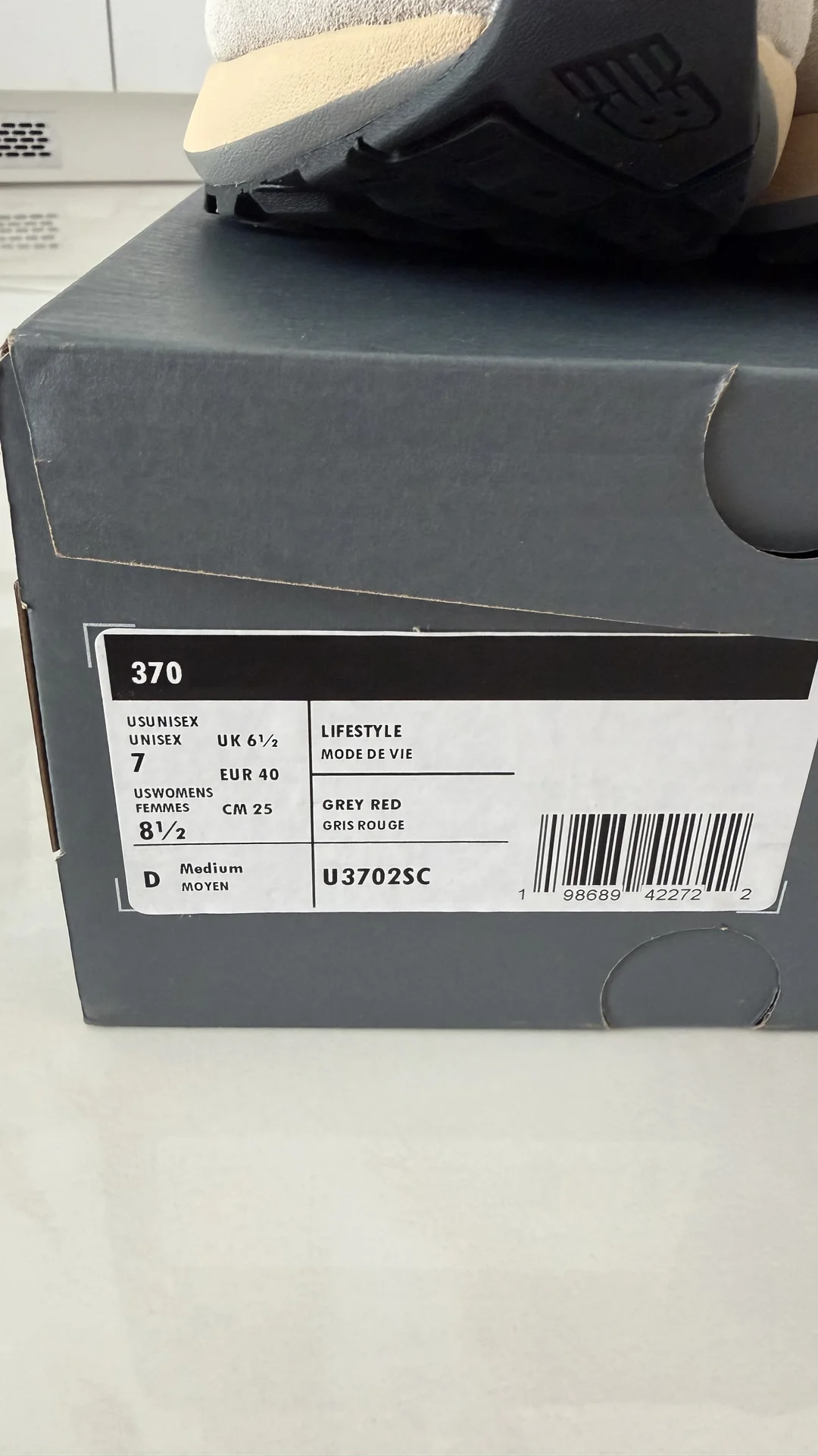женские кроссовки New Balance 8,5us - миниатюра 4