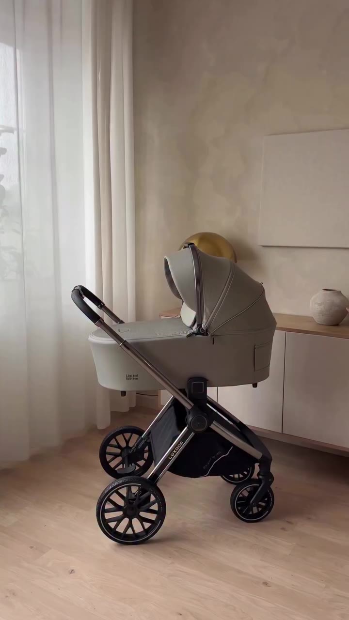 Детская коляска Luxmom 888x 3в1 - видео 1