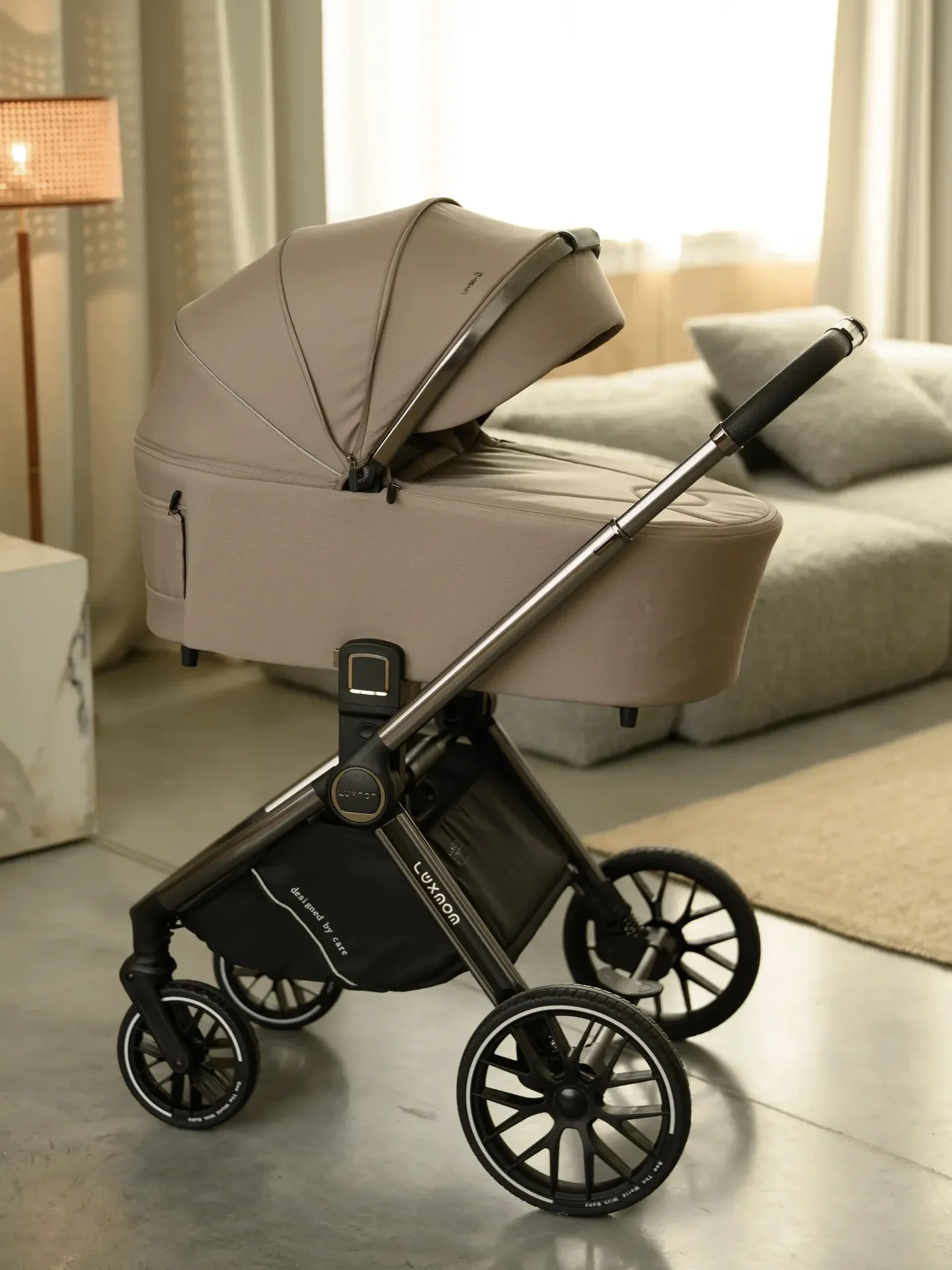 Детская коляска Luxmom 888x 3в1 - миниатюра 3