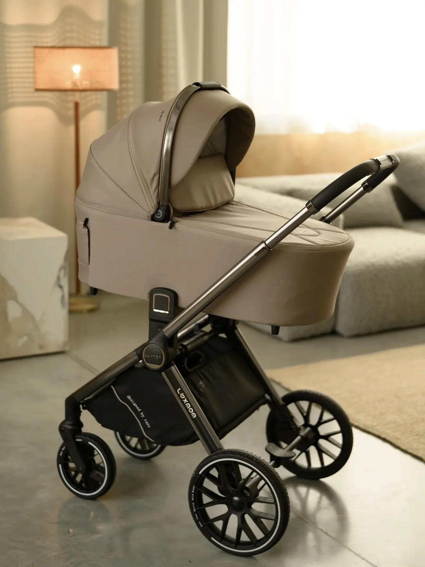 Детская коляска Luxmom 888x 3в1 - миниатюра 4
