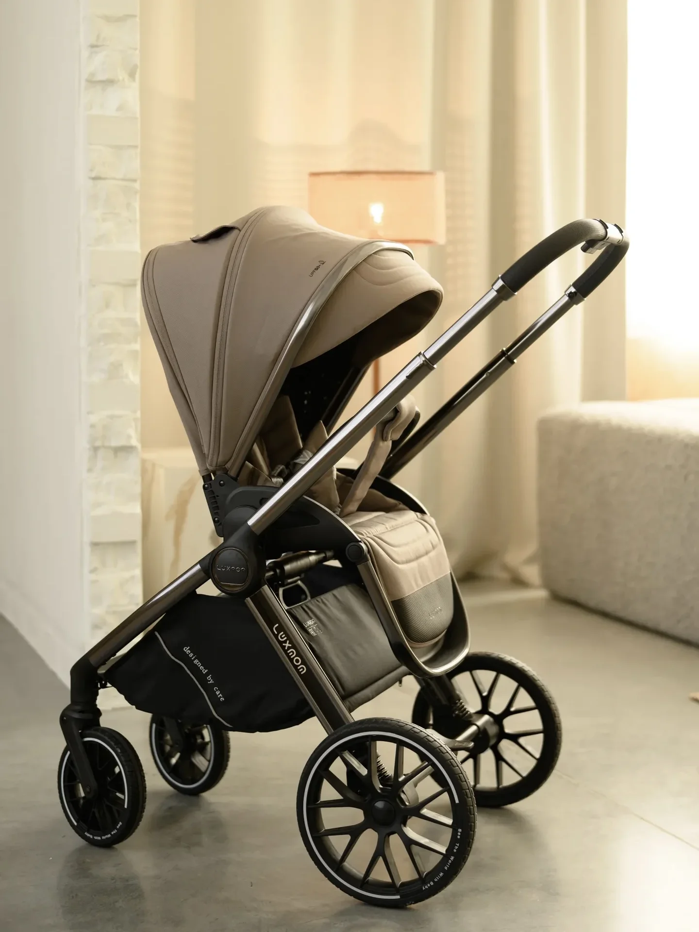 Детская коляска Luxmom 888x 3в1 - миниатюра 5