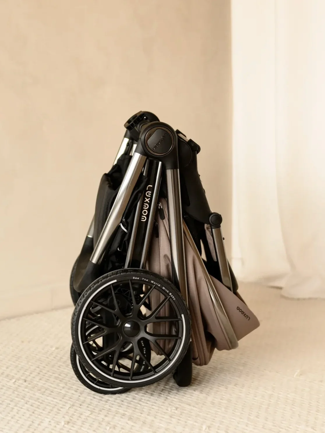 Детская коляска Luxmom 888x 3в1 - миниатюра 8