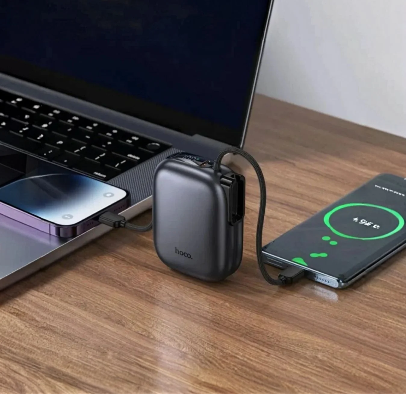 Внешний аккумулятор (Power Bank) Hoco Q49 на 10 00 - миниатюра 3