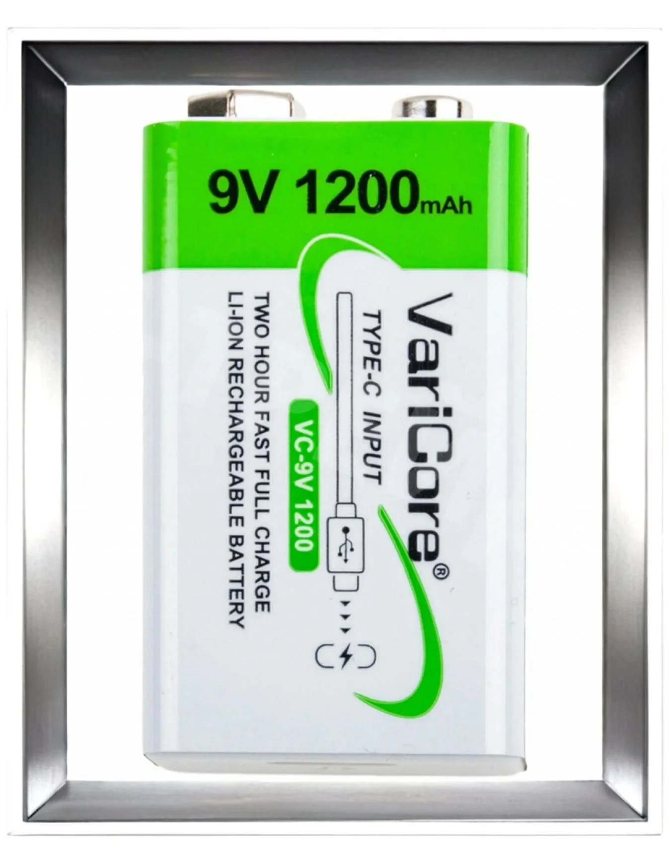 Аккумулятор Крона 9V 1200 mAh Li-ion с зарядкой Ty