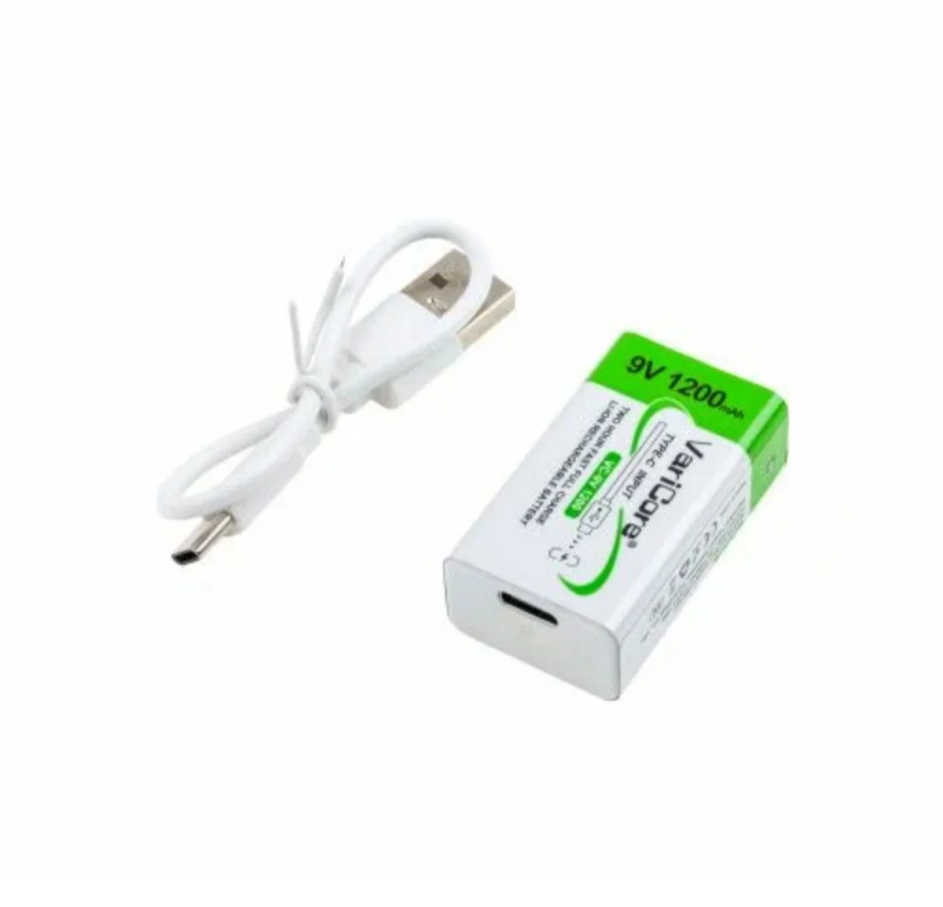 Аккумулятор Крона 9V 1200 mAh Li-ion с зарядкой Ty - миниатюра 2