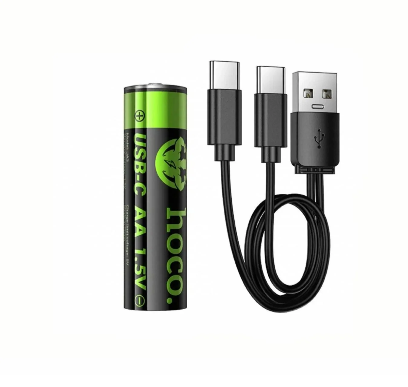 Аккумуляторные батарейки AA Hoco 1.5V 2100 mAh (2 - миниатюра 5