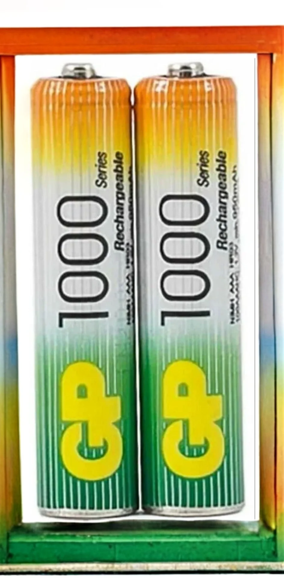 Аккумуляторы AAA (мизинчиковые) GP 1000 mAh - миниатюра 4