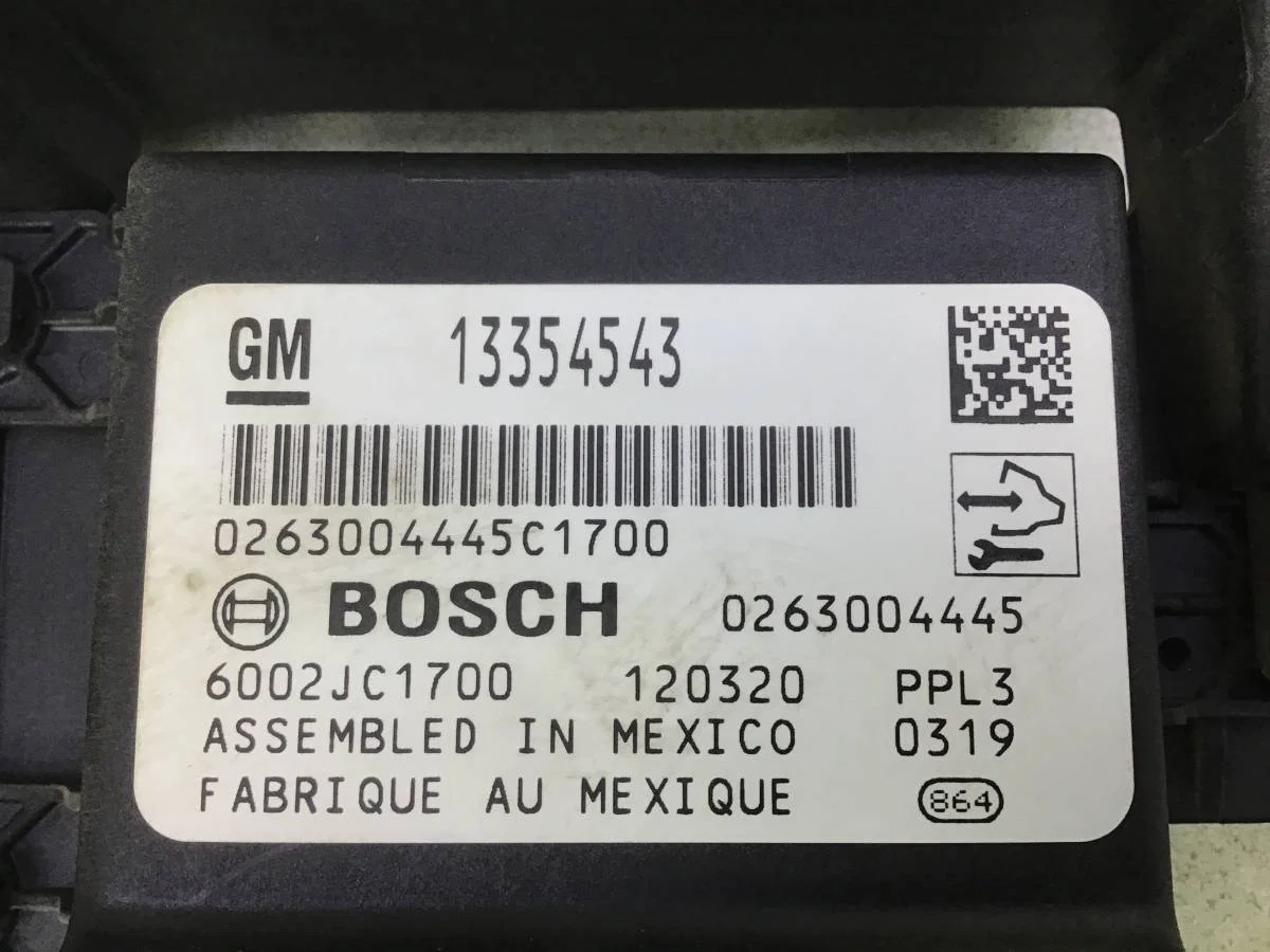 Блок управления парктроником Opel Astra J (P10) 2009-2015 [13354543] - миниатюра 4