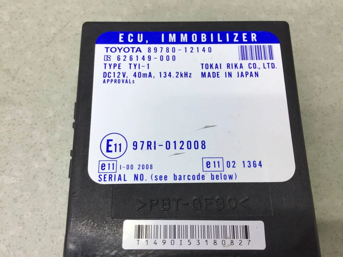 Иммобилайзер Toyota Corolla (ZZE120) 2001-2007 [8978012140] - миниатюра 8