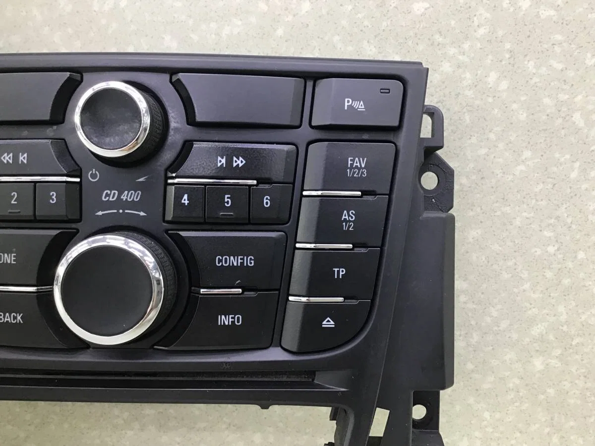 Блок управления магнитолой  Opel Astra J (P10) 2009-2015 [13360091] - миниатюра 5