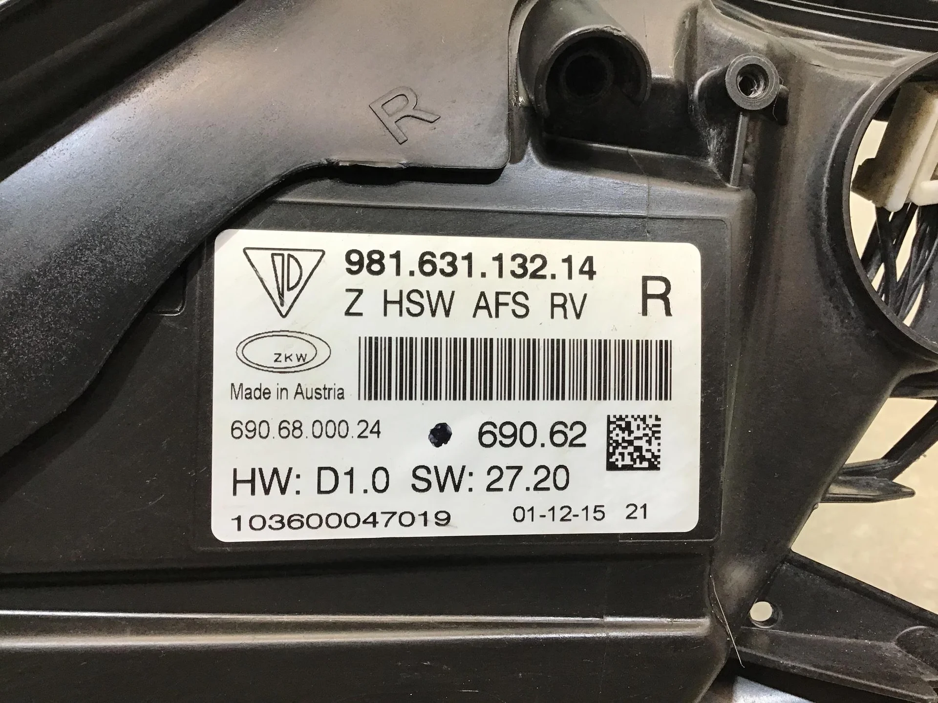 Фара правая, Porsche Cayman 2005> [98163113214] - миниатюра 8