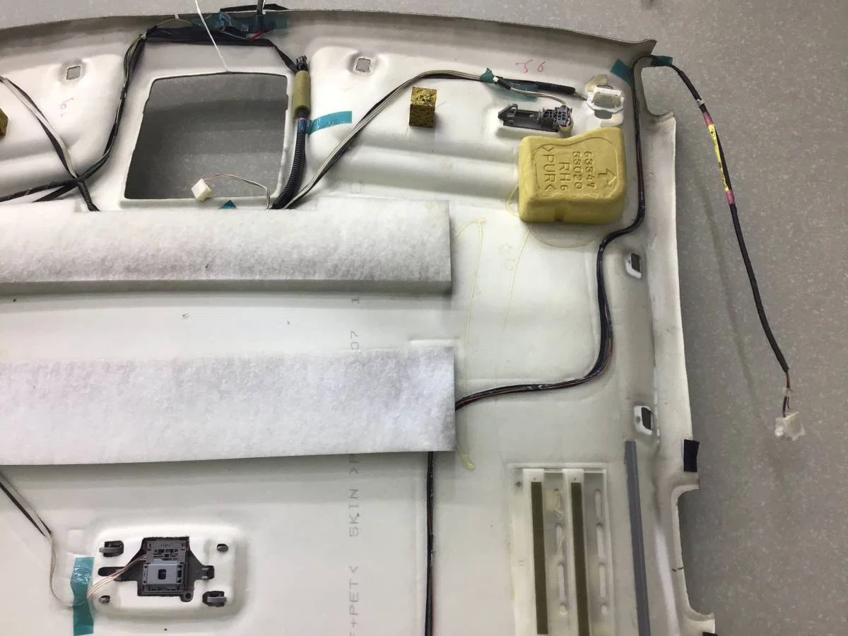 Обшивка потолка Toyota Camry (V40) 2006-2011 [6331033491] - миниатюра 10