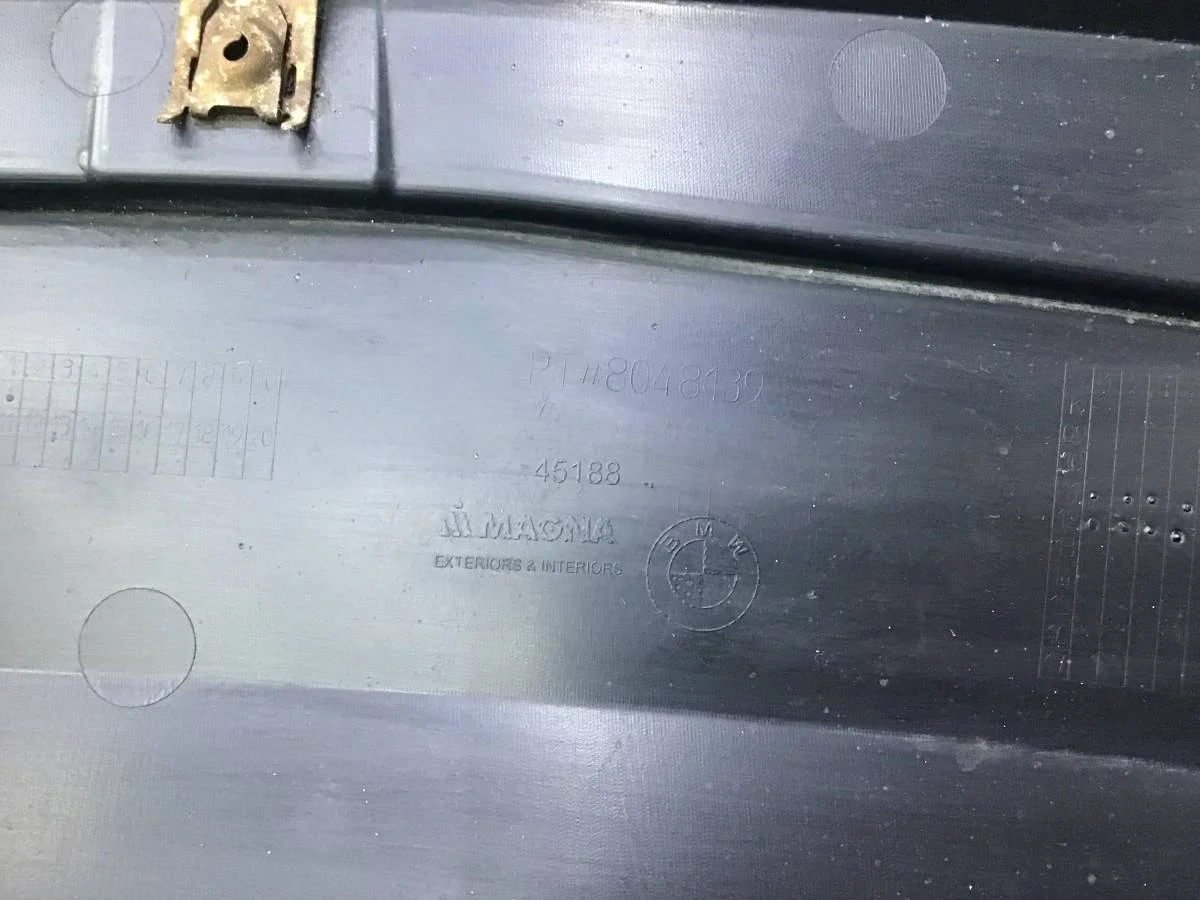 Пыльник бампера BMW X3 F25 2010-2017 [51128048139] - миниатюра 8