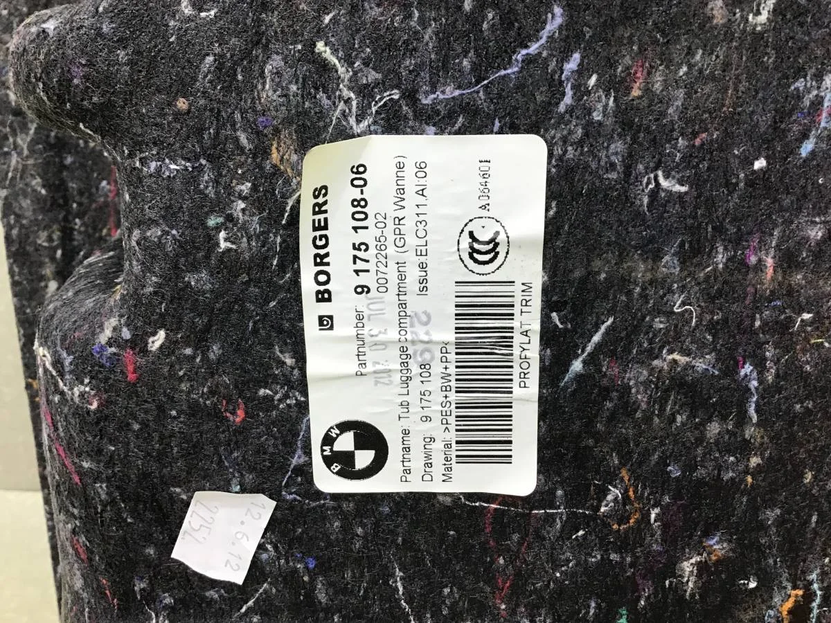 Пол багажника BMW X3 F25 2010-2017 [51479175108] - миниатюра 3