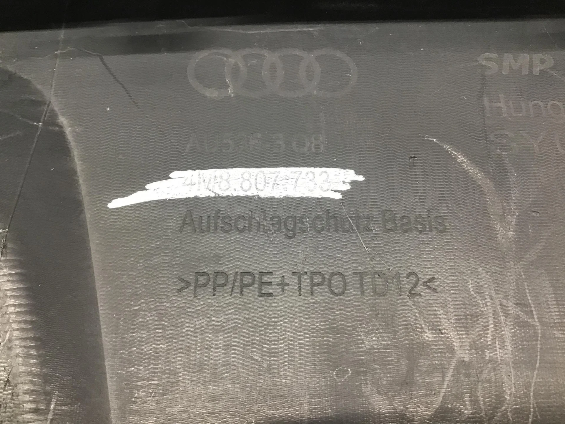 Накладка переднего бампера, Audi Q8 2018> [4M8807733] - миниатюра 8