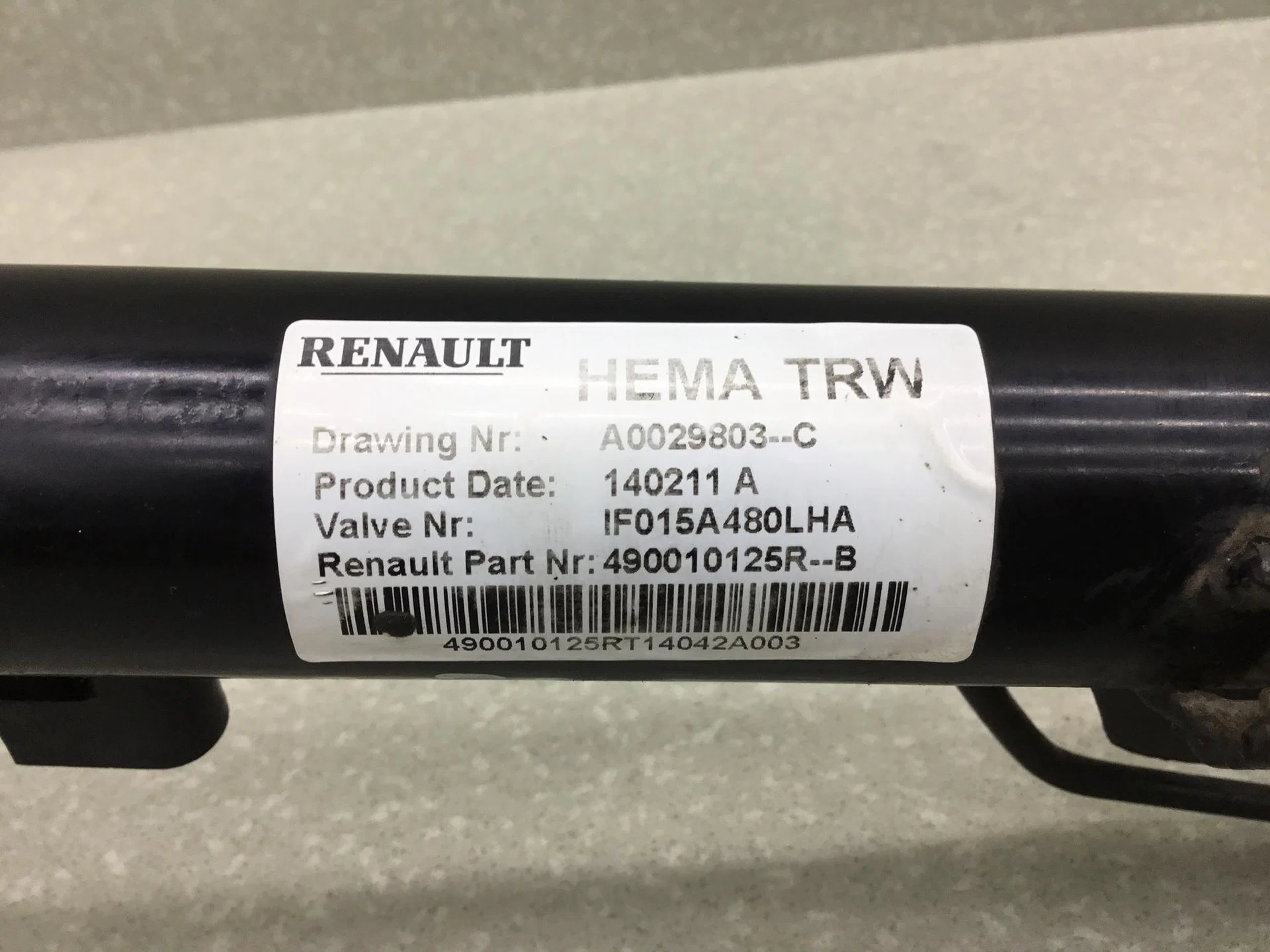 Рейка рулевая, Renault Duster I 2012-2021 [490010125R] - миниатюра 9