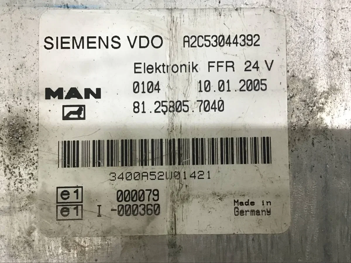Блок электронный MAN 4-Serie TGA 2000-2008 [81258057040] - миниатюра 4