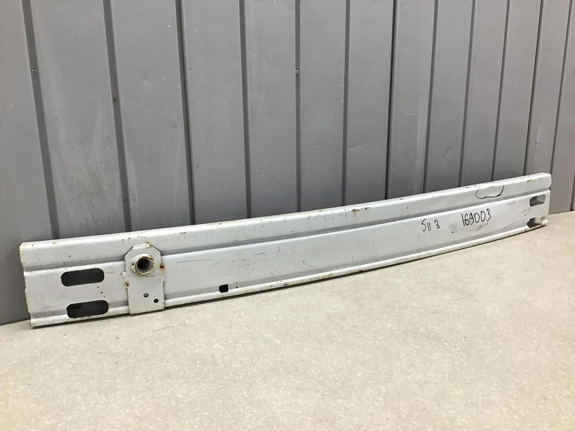 Усилитель заднего бампера, Nissan Qashqai (J11) 2014> [850304EA0A] - миниатюра 2