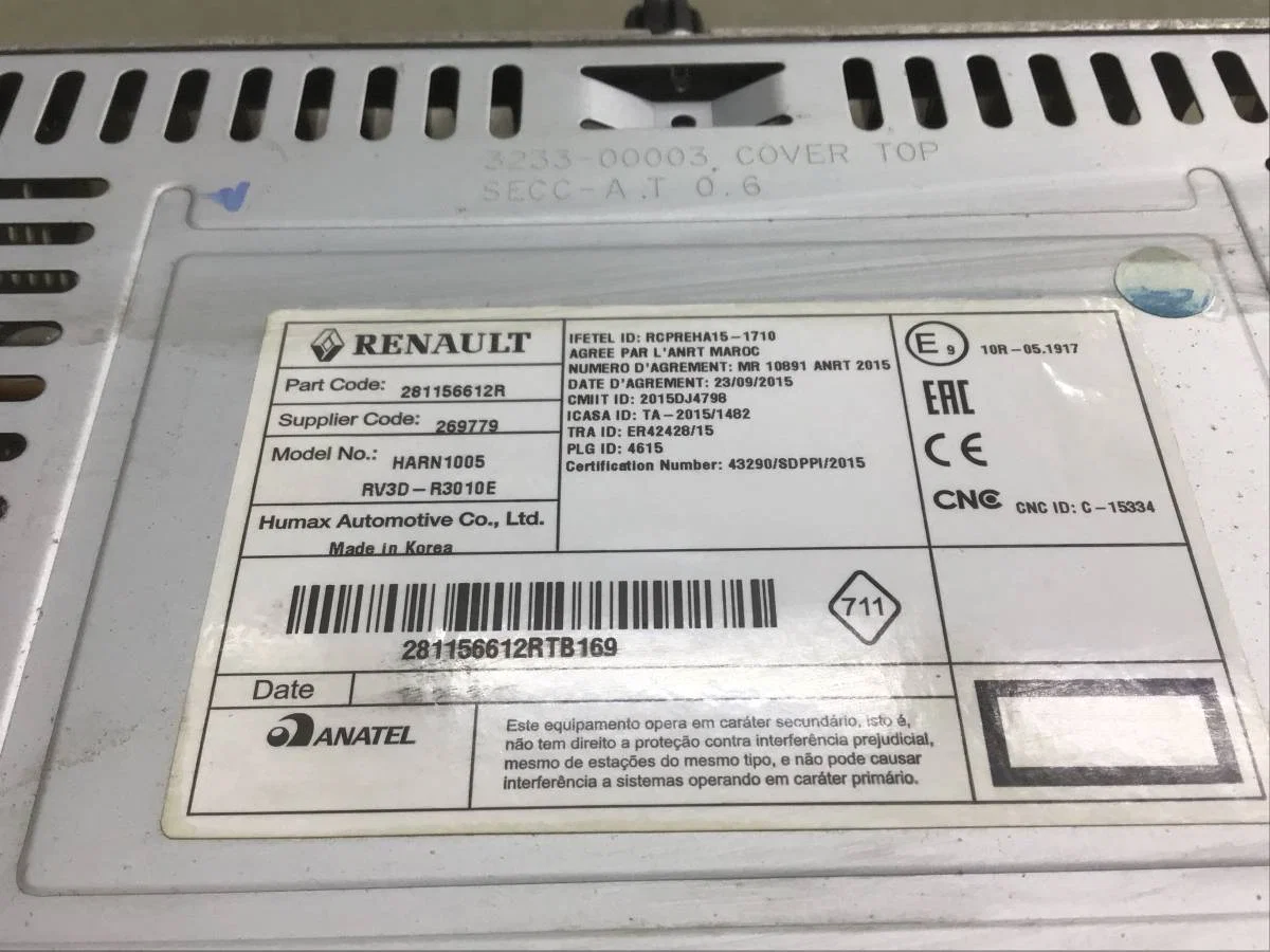 Магнитола Renault Duster (HS) 2010-2021 [281156612R] - миниатюра 10