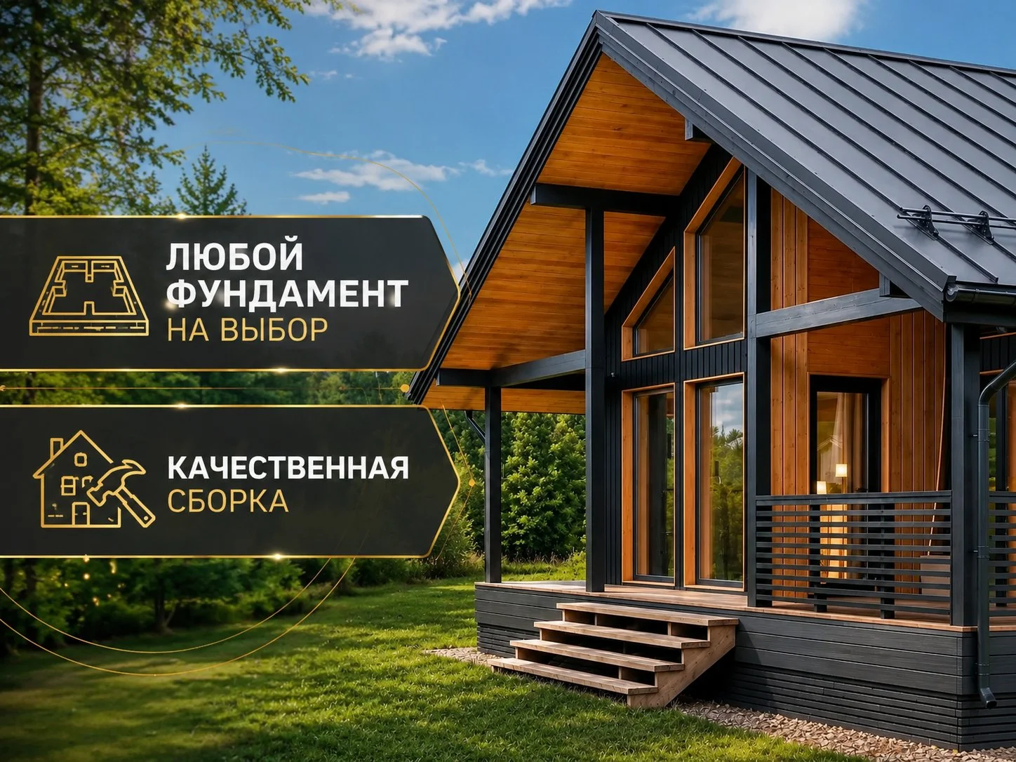 Каркасный дом 115м2 под ключ за 60 дней. - миниатюра 3