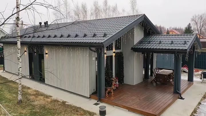 Дом 100м2 под ключ за 60 дней - видео 12