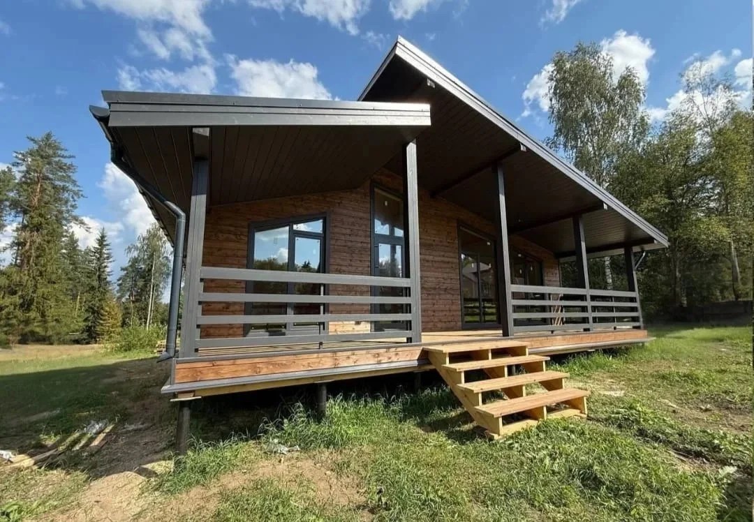Каркасный дом 100 м² с террасой 20 м² - миниатюра 4