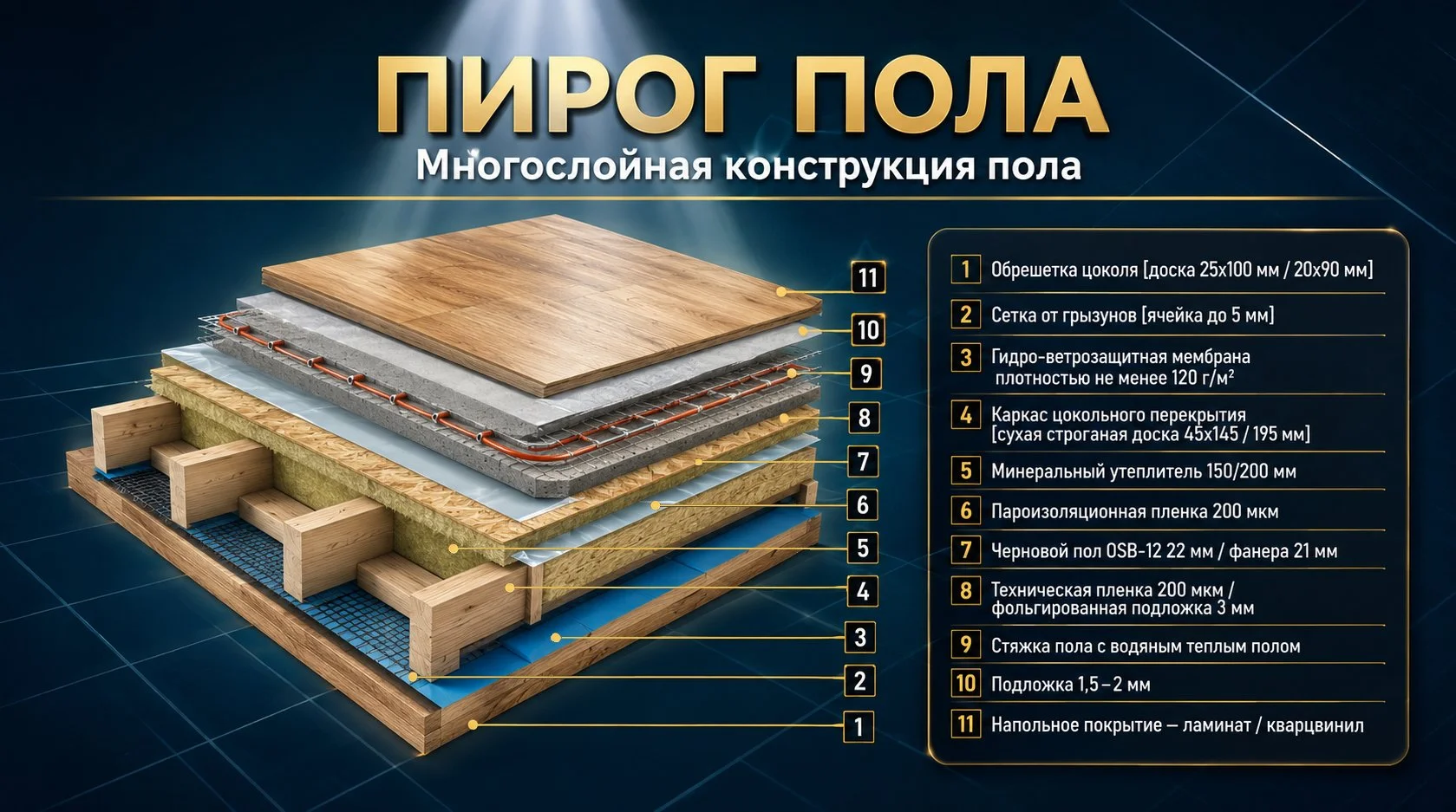 Каркасный дом 100 м² с террасой 20 м² - миниатюра 9