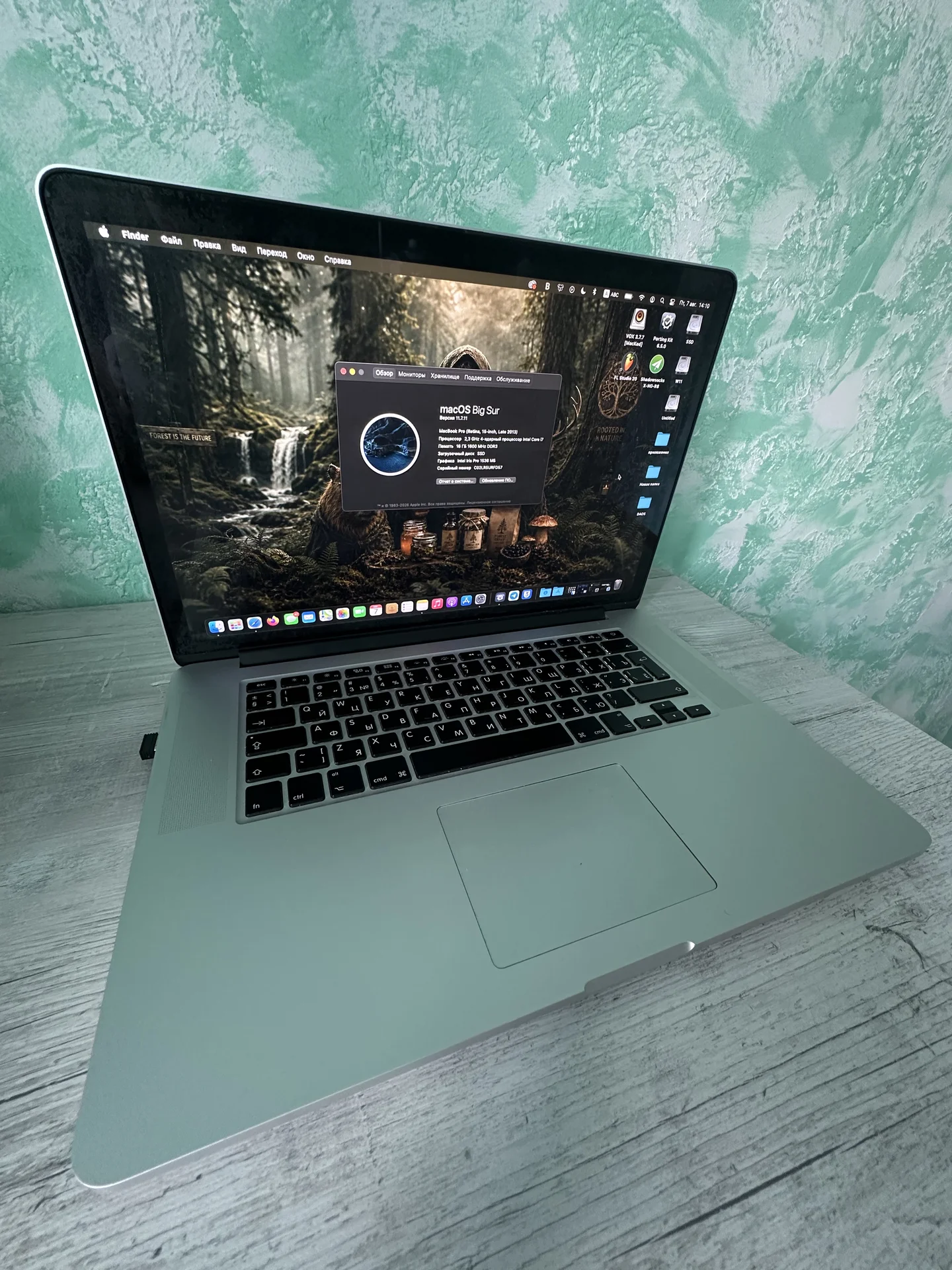 Apple macbook pro 15 2013 i7 16gb 512gb - миниатюра 2