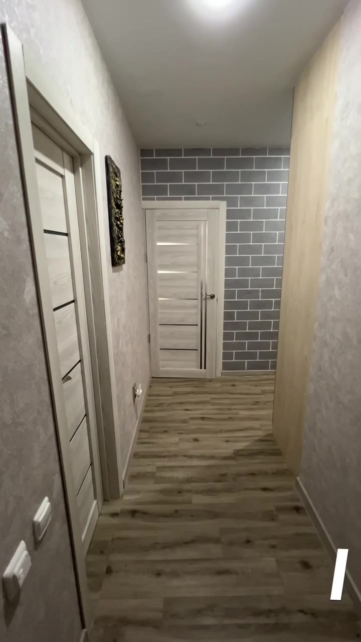 Двушка-распашонка в ЖК "Раз два три" - видео 39