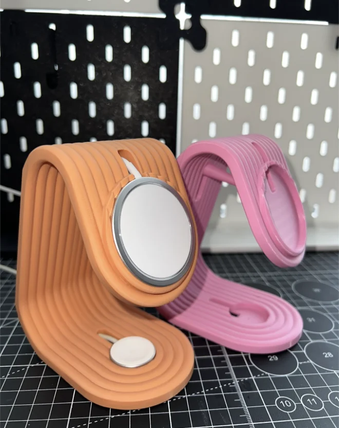 Подставка 2-в-1 для iPhone и Apple Watch