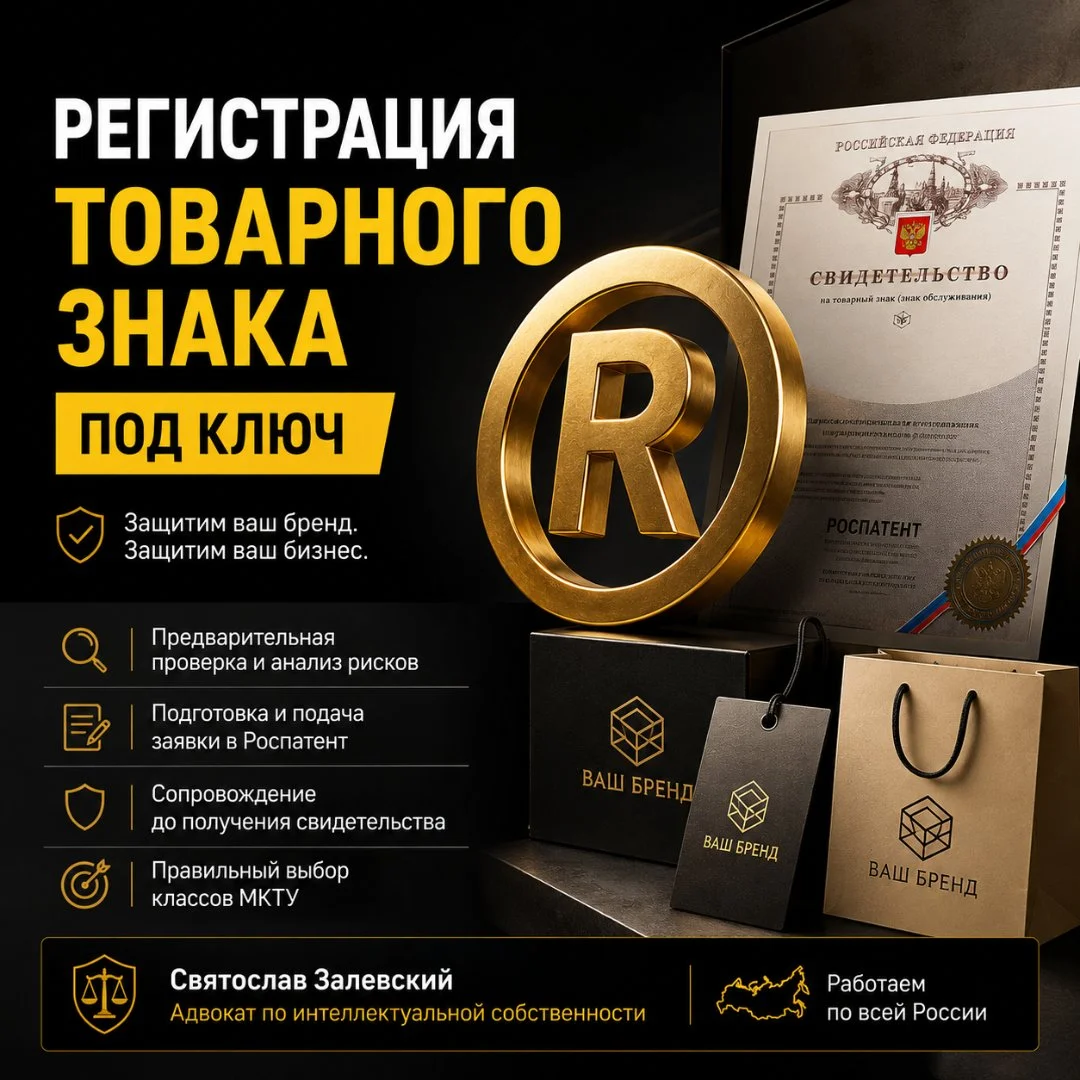 Регистрация товарного знака под ключ - изображение 1