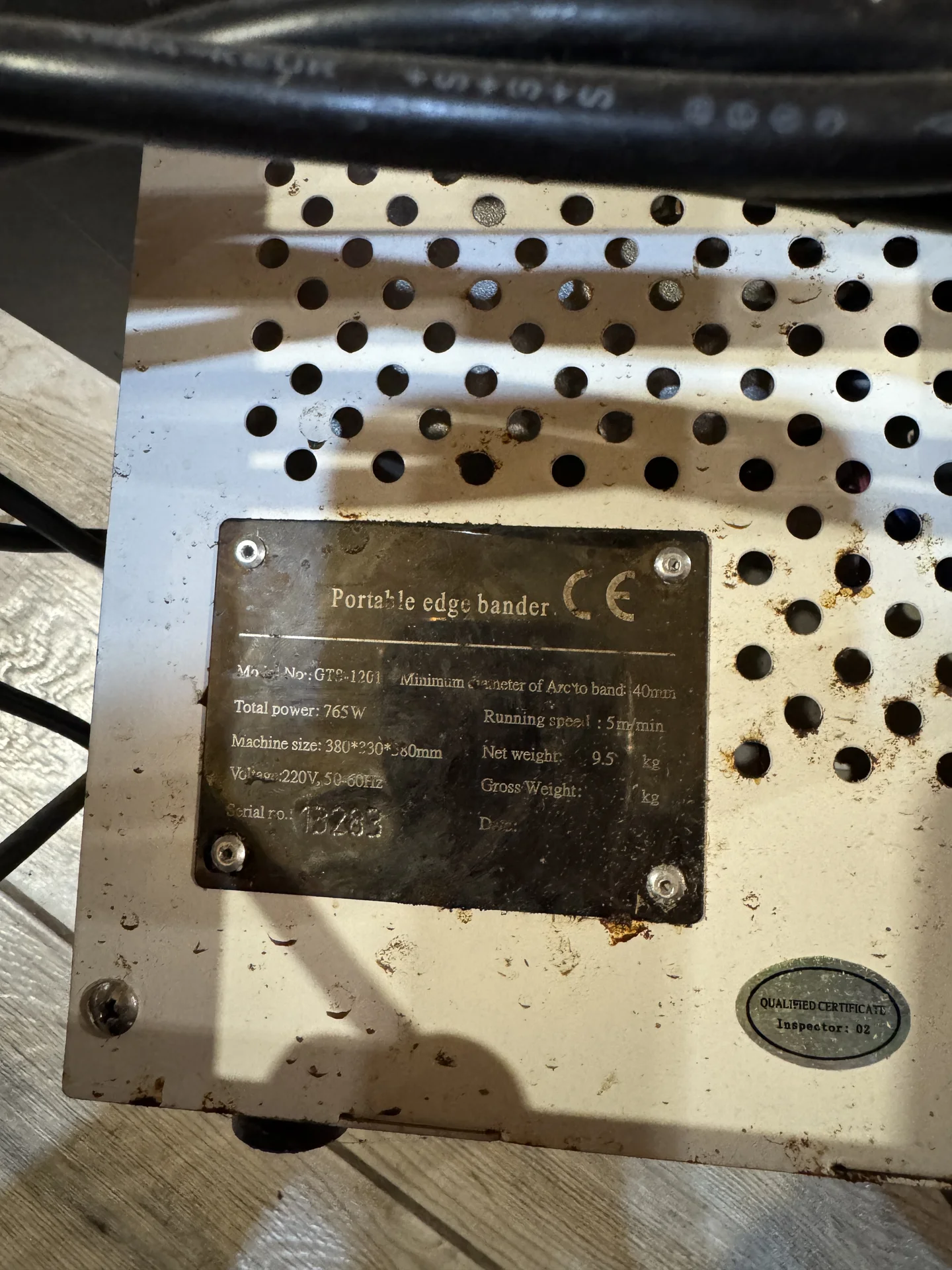 Кромкооблицовочный станок GTS-1201 - миниатюра 7