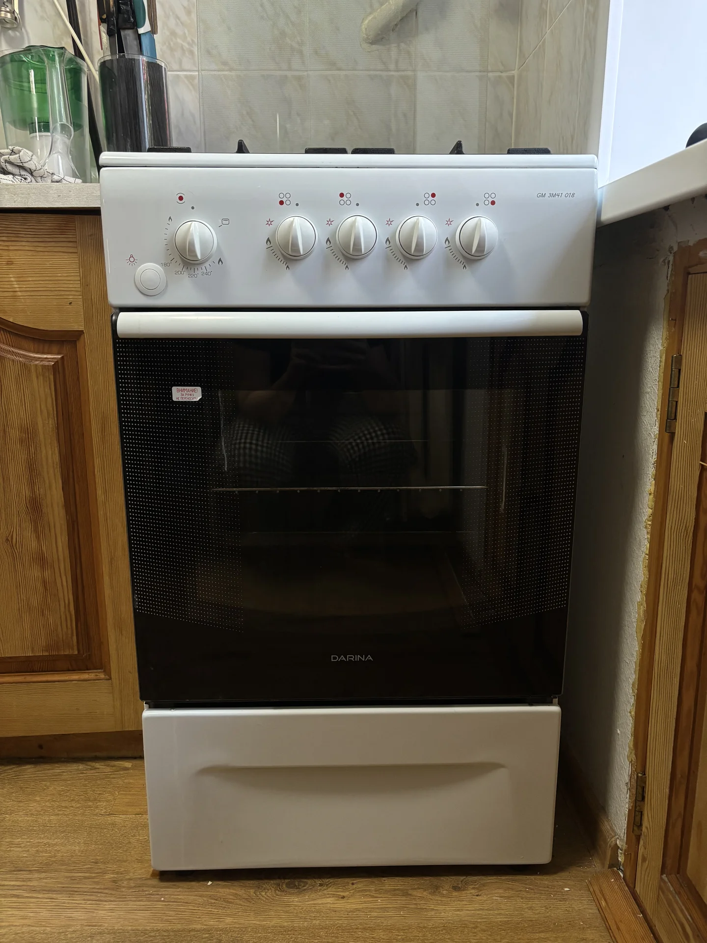 ОТДЕЛЬНОСТОЯЩАЯ ПЛИТА ГАЗОВАЯ GM 3M41 018 W - изображение 1