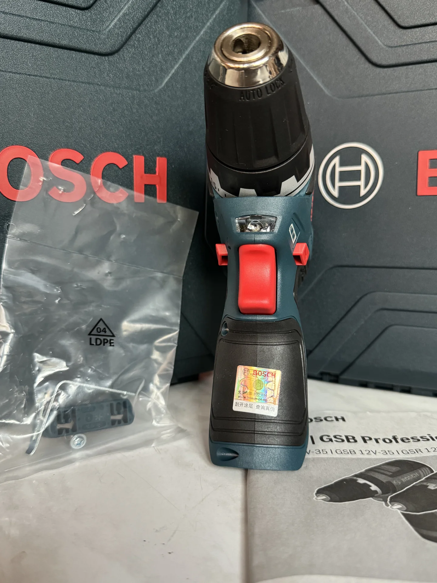 Шуруповерт Bosch GSR 12V-35 Professional - миниатюра 2