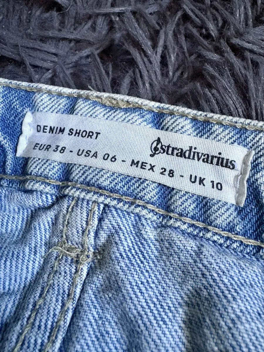 Шорты джинсовые Stradivarius - миниатюра 5