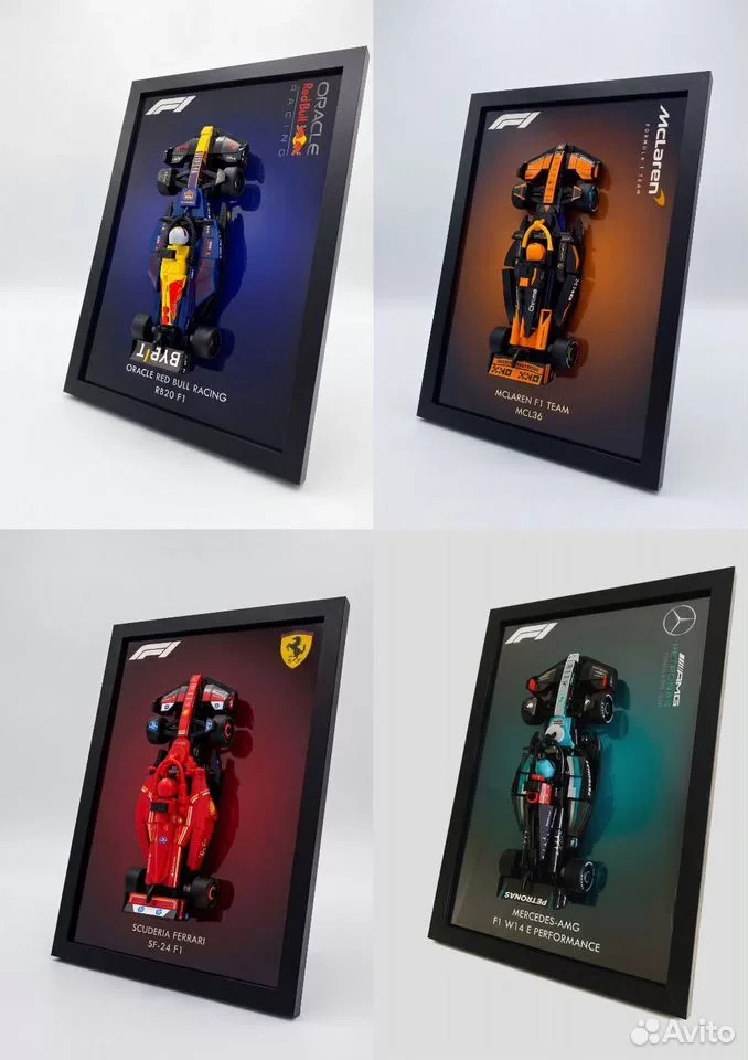 Рамка для Lego Speed Champions F1 - изображение 1