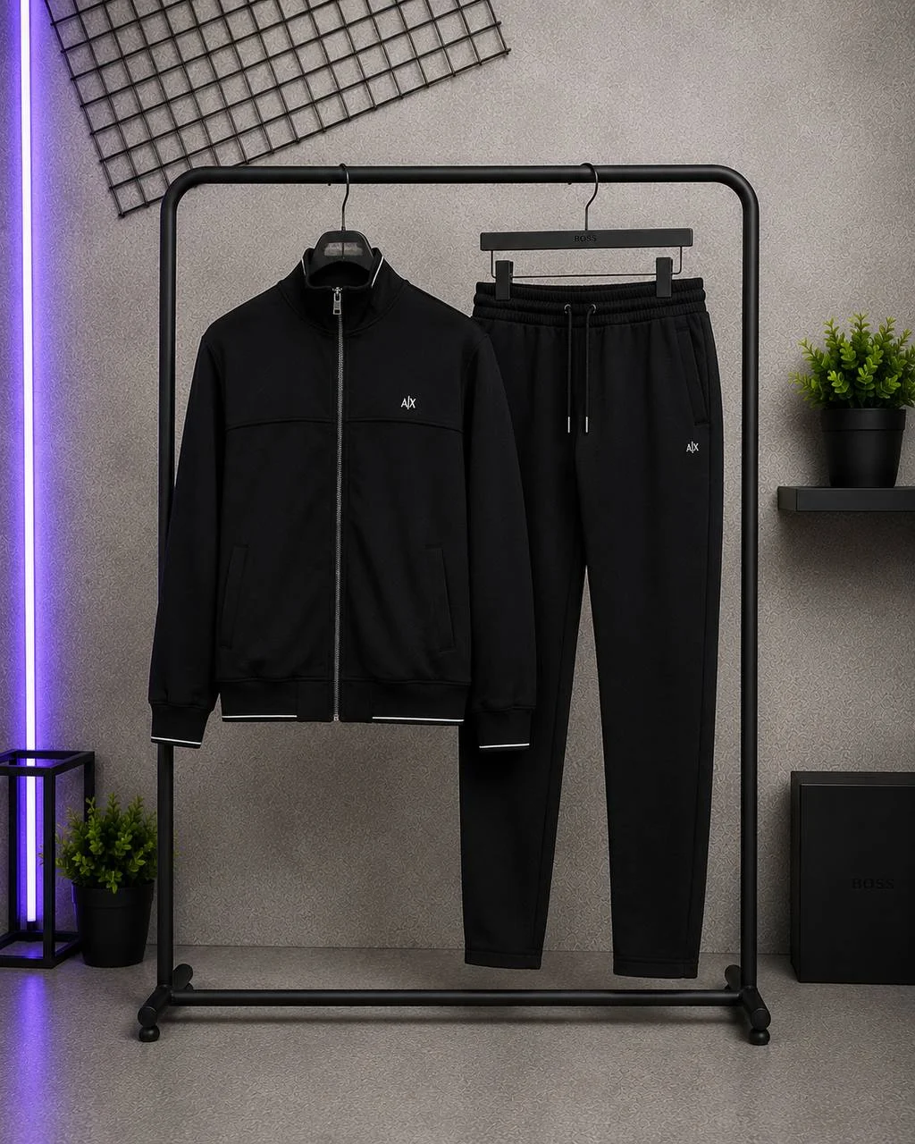 Спортивный костюм Armani Exchange Black - миниатюра 7