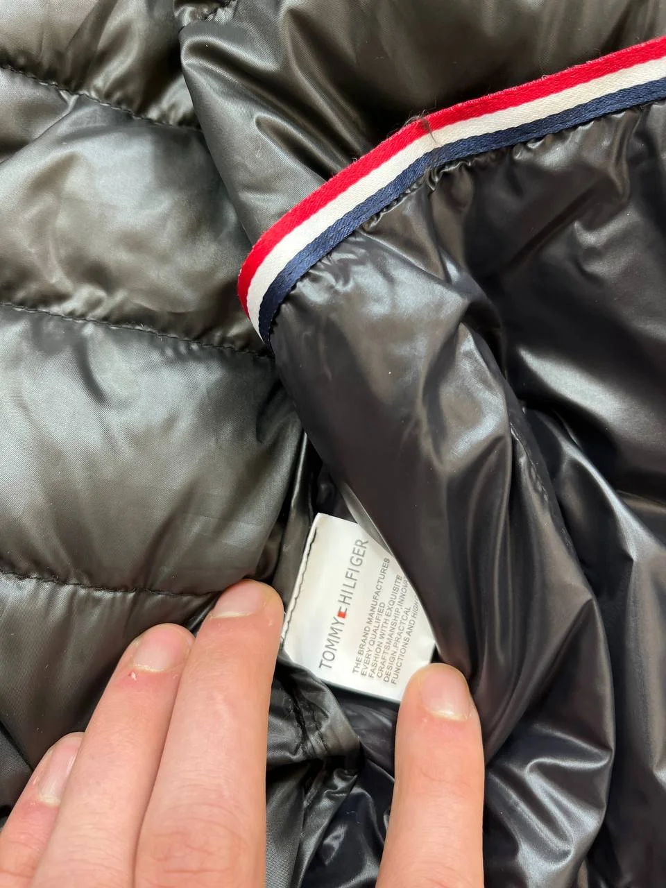Куртка Tommy Hilfiger Black 46-56 размеры - миниатюра 10