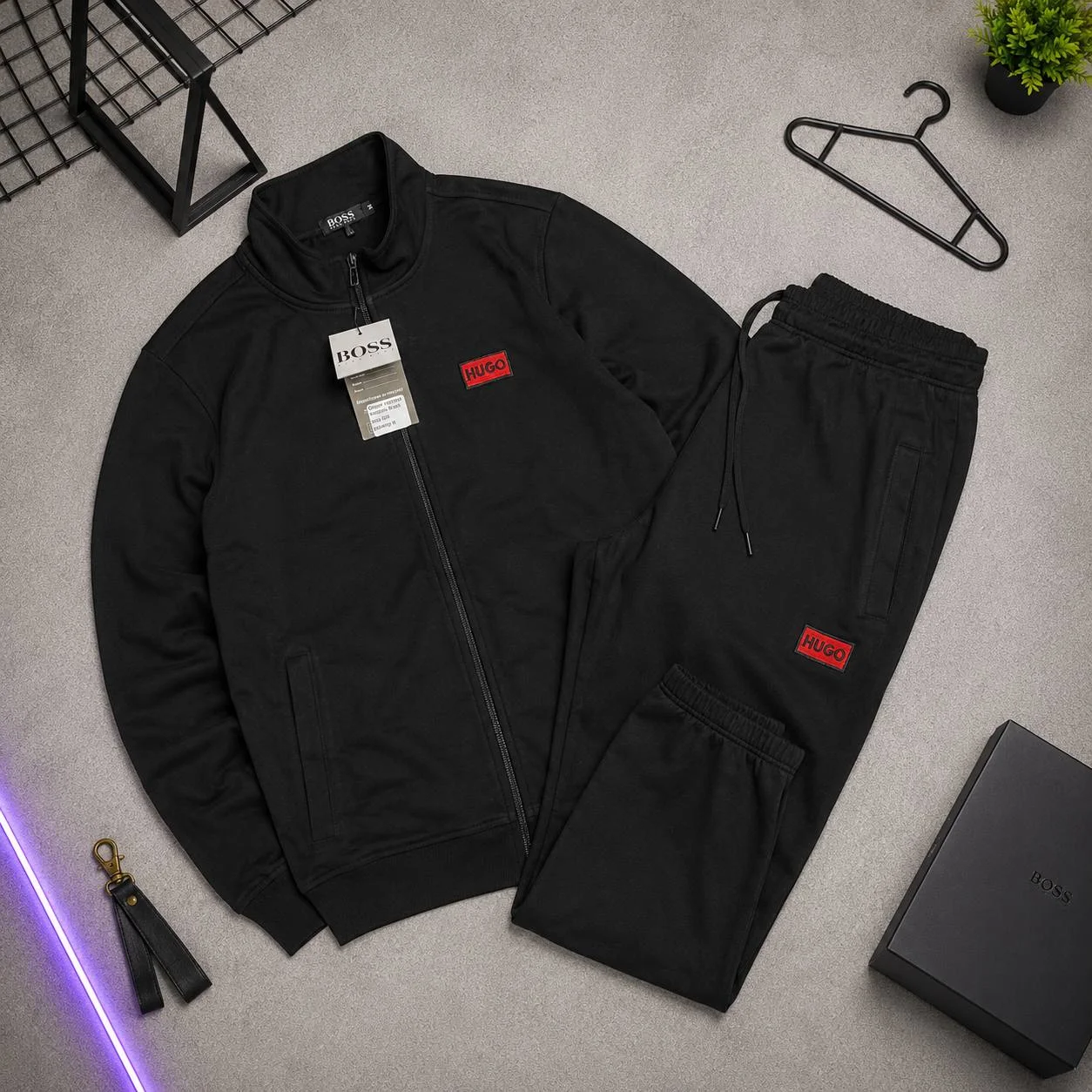 Спортивный костюм Hugo Boss Black 48 размер - миниатюра 3