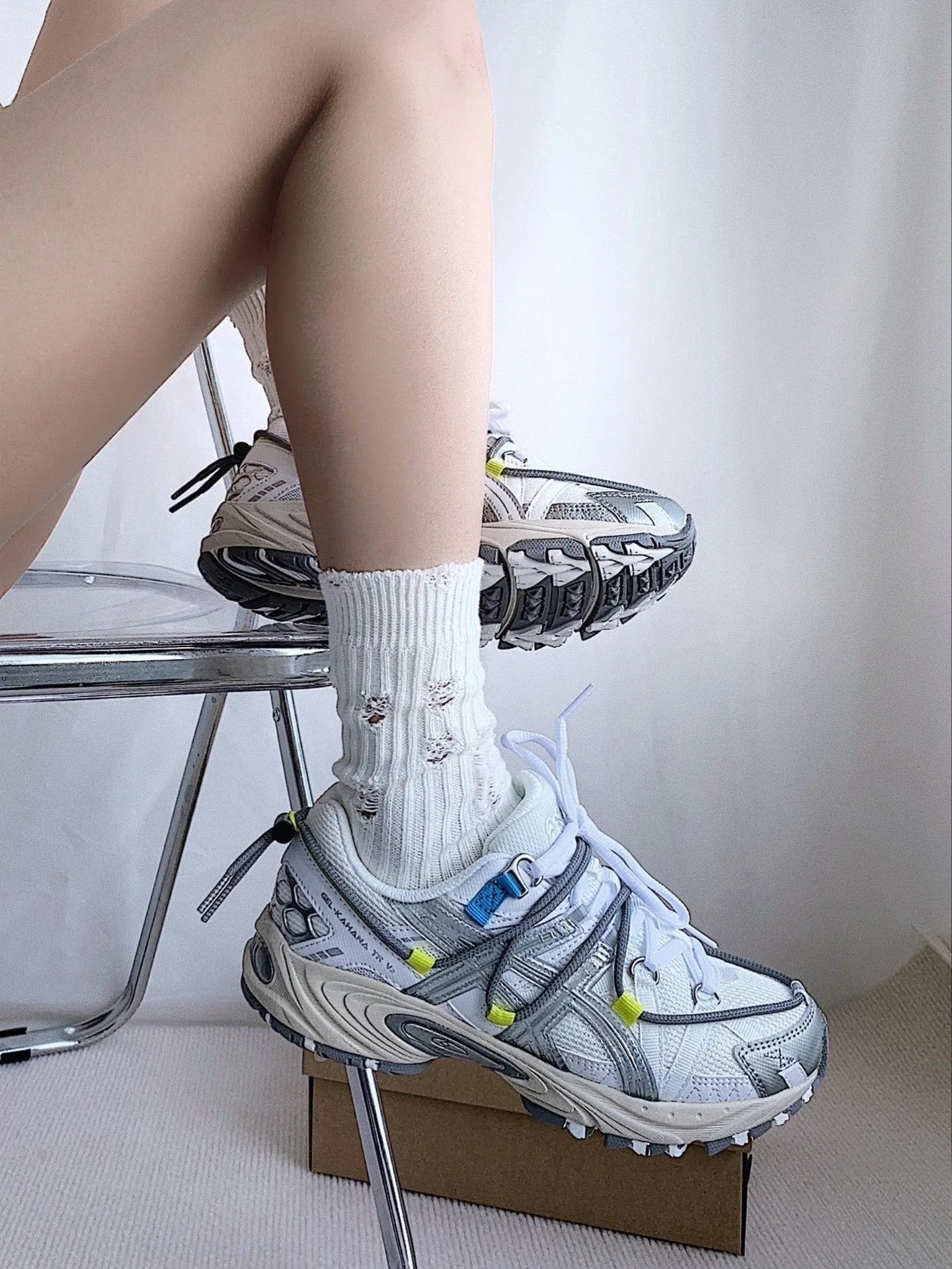 кроссовки Asics gel kahana tr v2 - миниатюра 7
