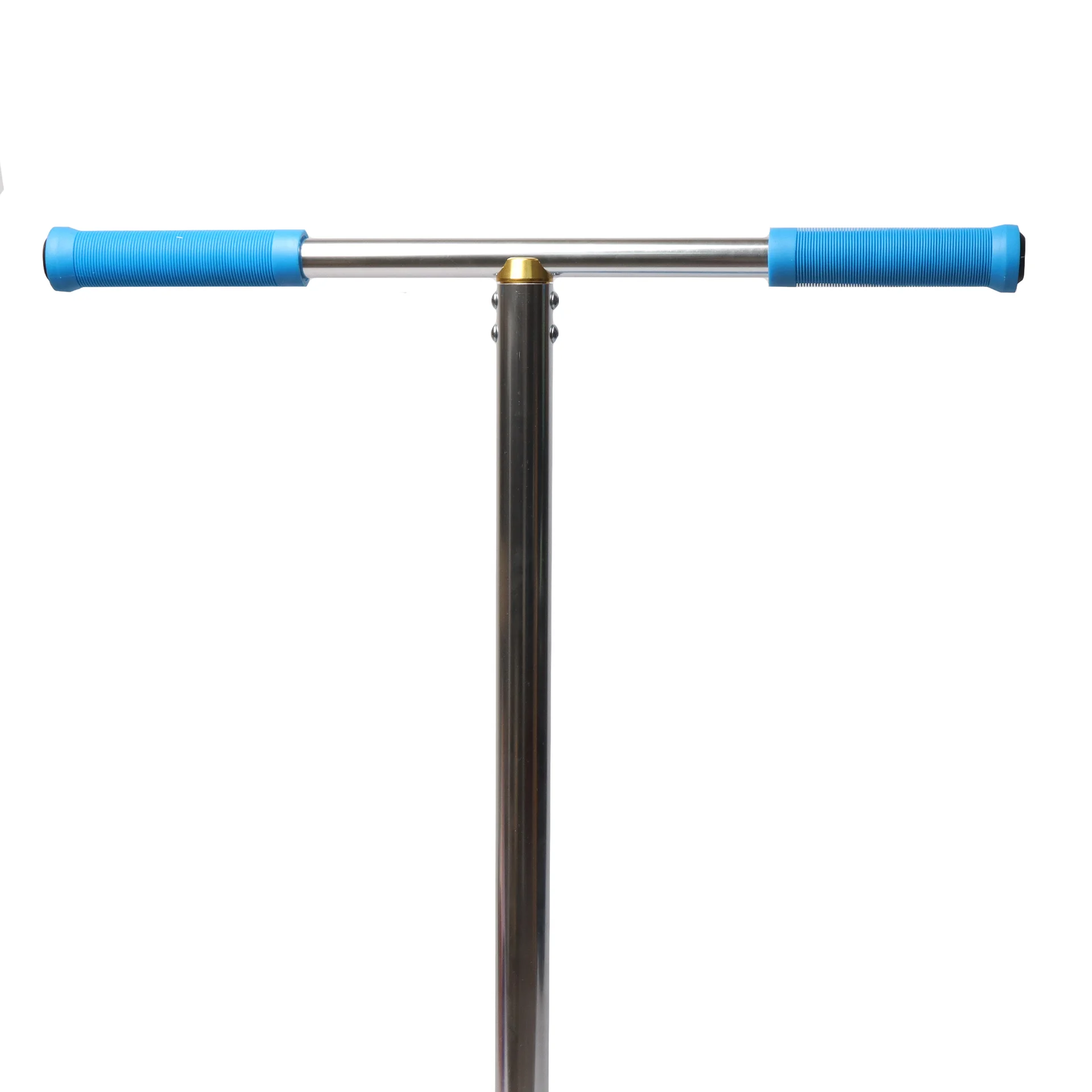 Батутный трюковой самокат indo pro blue 670 - миниатюра 7