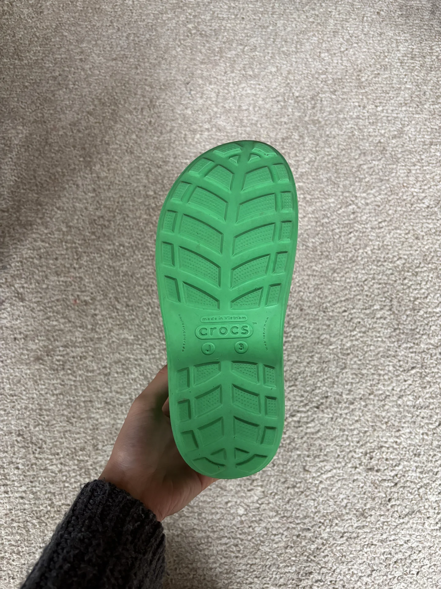 сапоги Crocs детские оригинал б/у - миниатюра 3