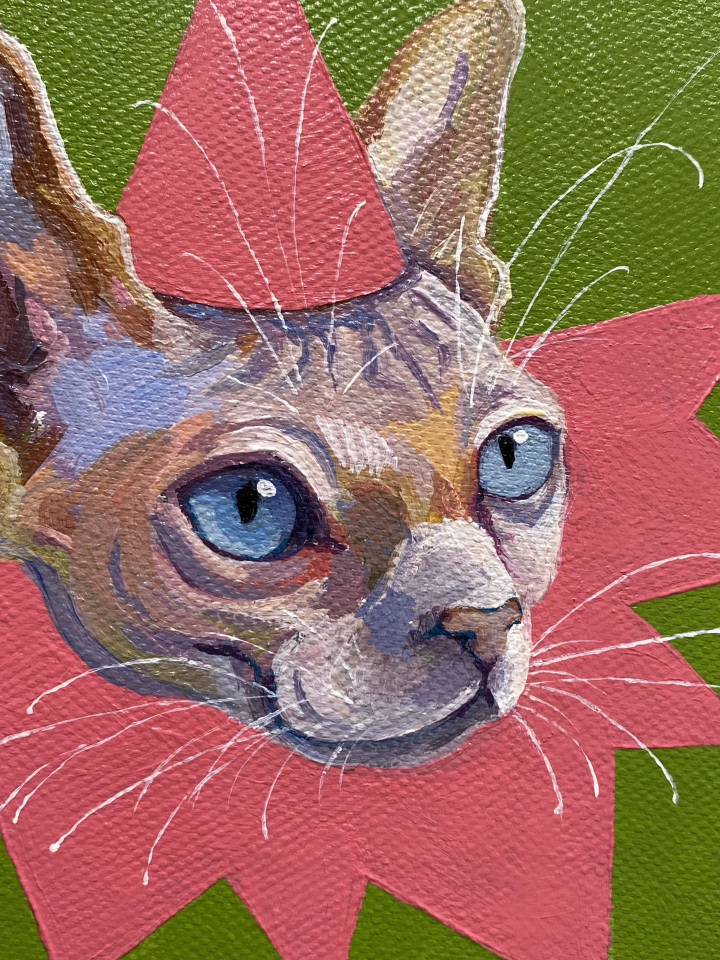 Картина с котом - миниатюра 3