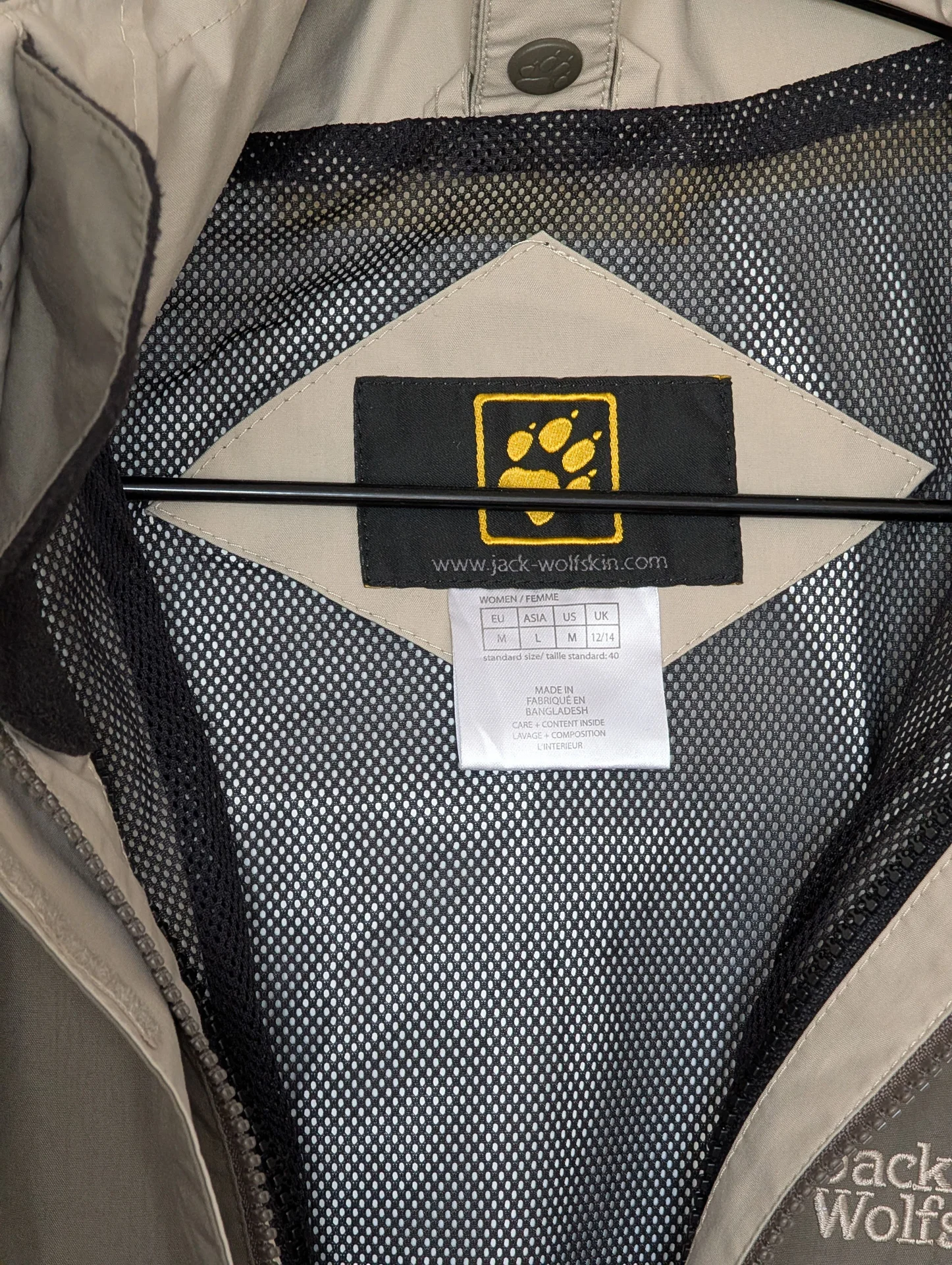 Ветровка EU M Jack Wolfskin Texapore 4x4 - миниатюра 6
