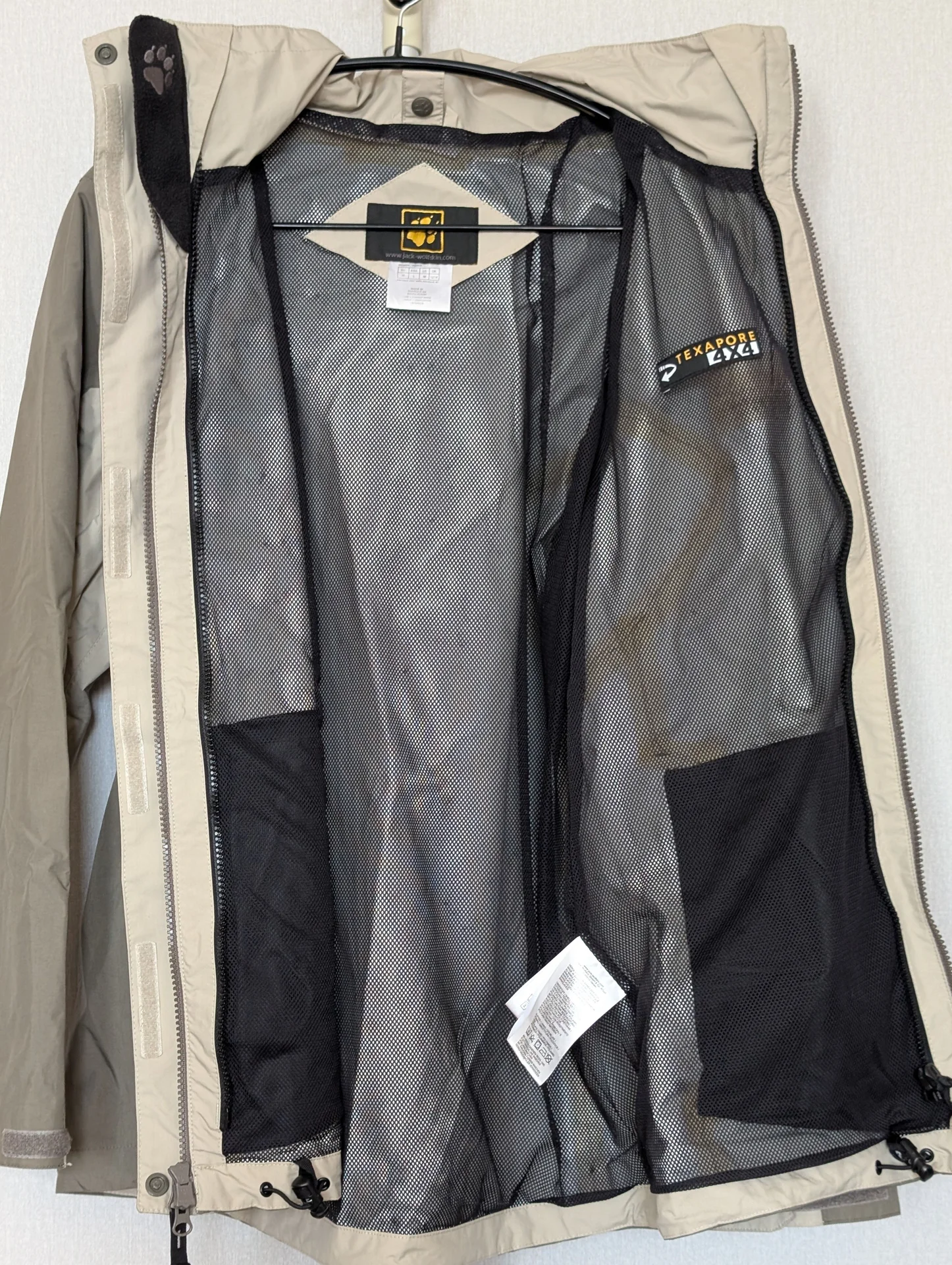 Ветровка EU M Jack Wolfskin Texapore 4x4 - миниатюра 9